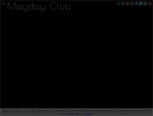 Tablet Screenshot of maydayclub.it